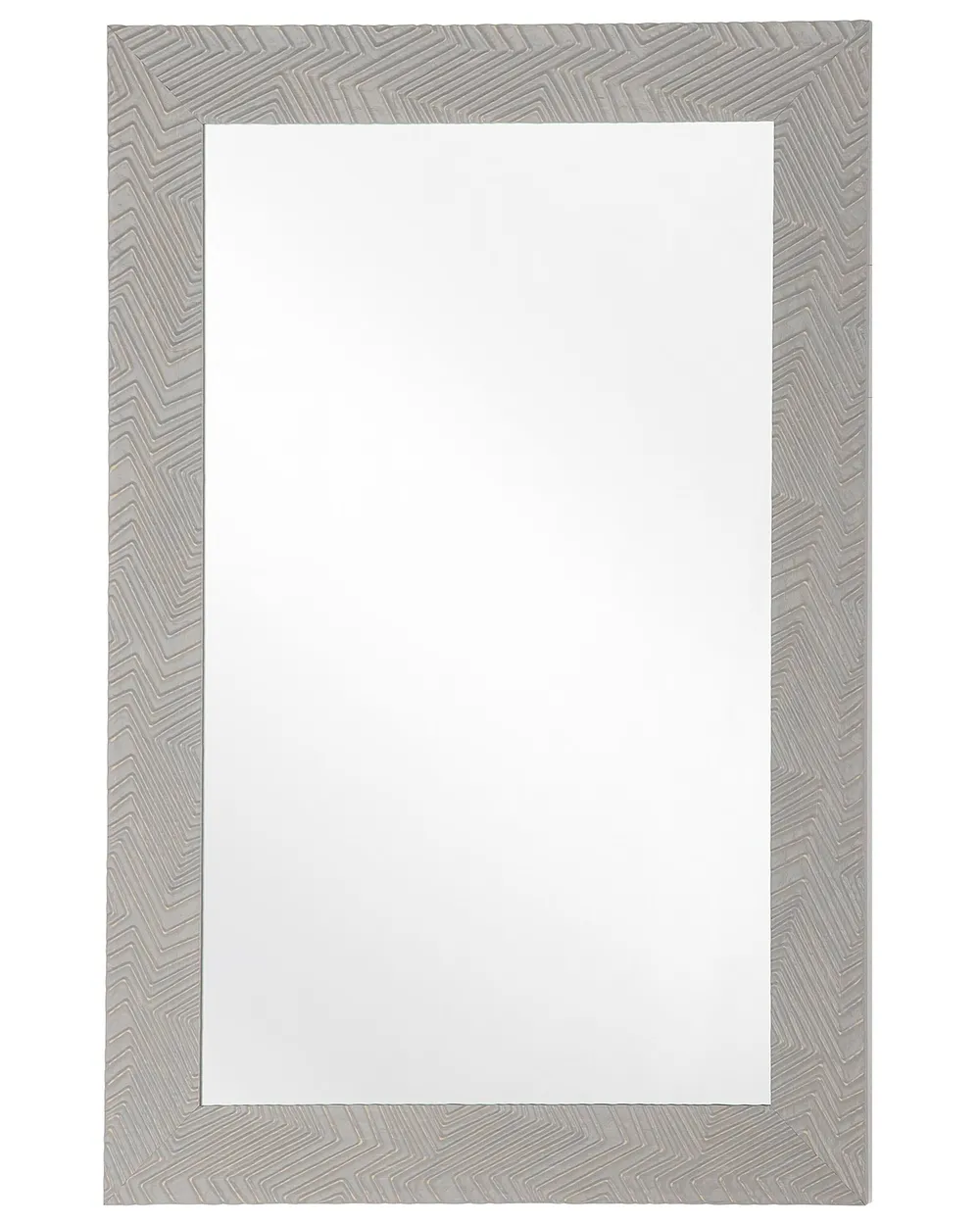 Wall Mirror NEVEZ 60 cm 91 cm Grey