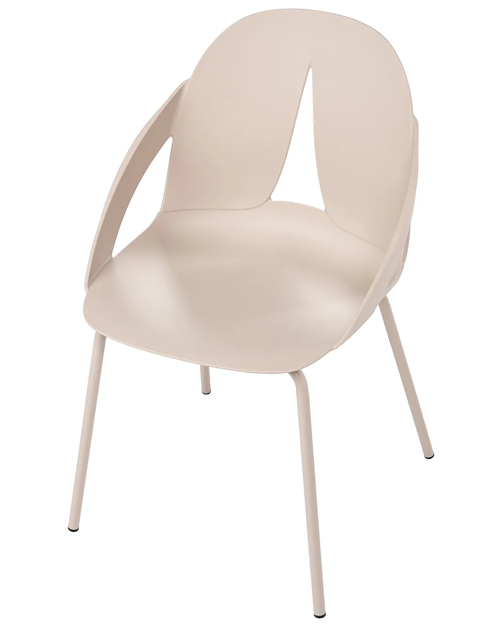 Set of 2 Garden Chairs BOLGHERI Beige_1182803