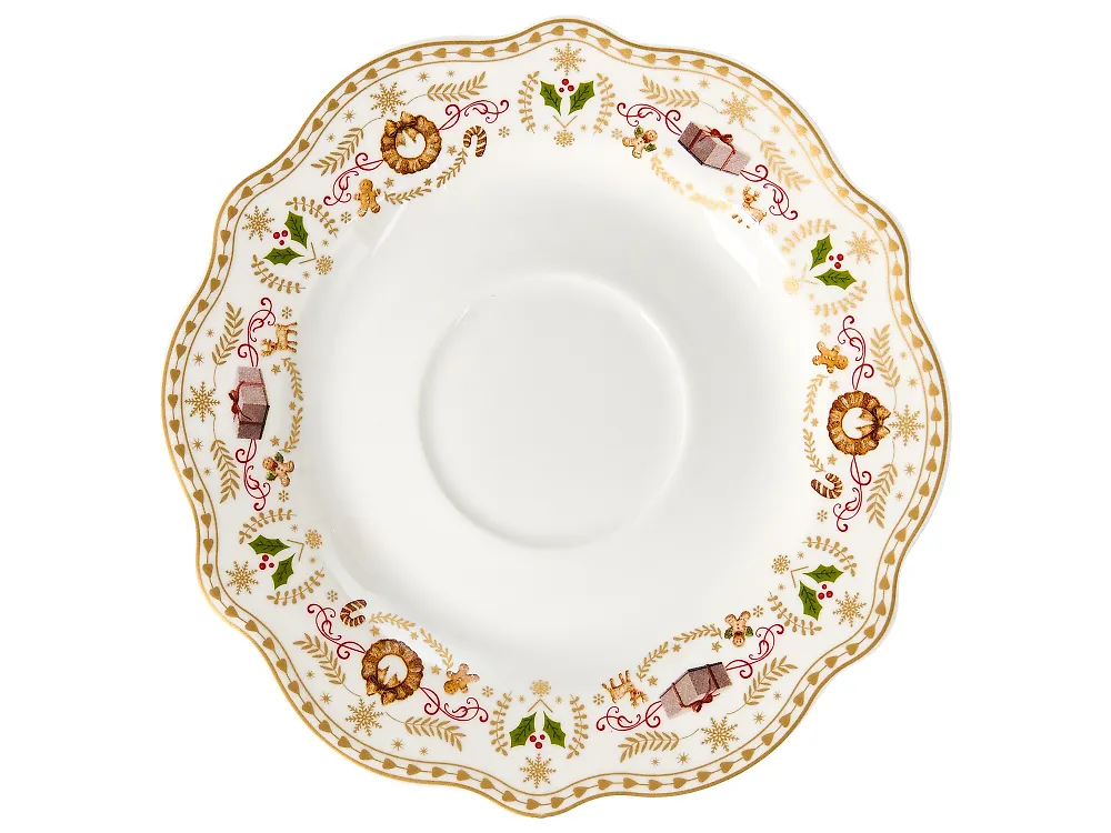 Zastawa stołowa 20-częściowa CARDAMOM Porcelana Biały_1191799