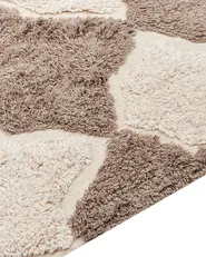 Rug SINOP Beige 160 x 230 cm Cotton_839714