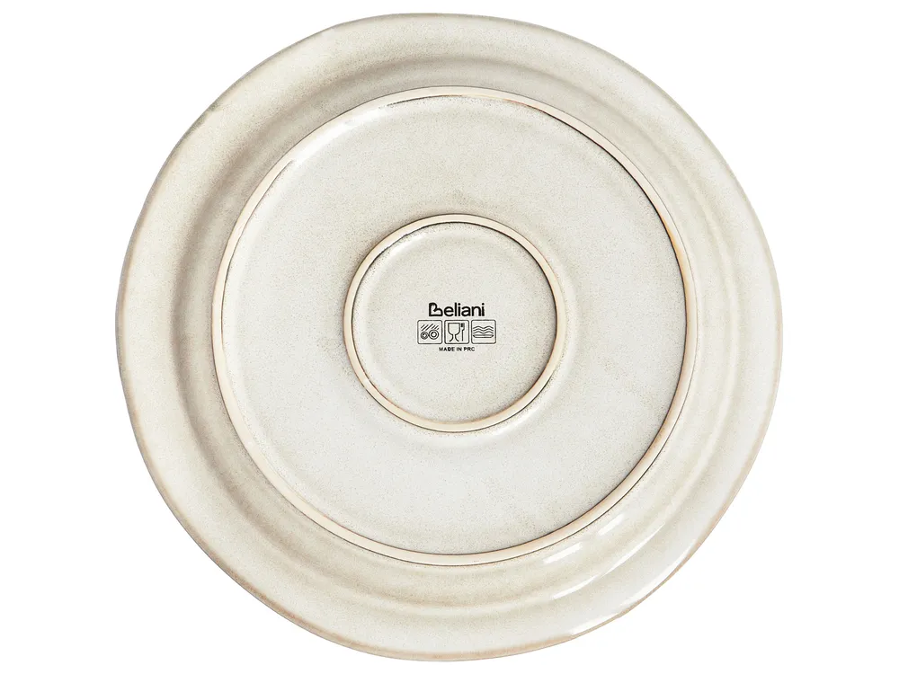 Set di 24 stoviglie CHIVES Gres porcellanato Beige chiaro_1032683