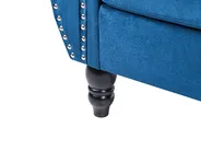 Divano 2 posti SKIEN Velluto Blu marino_1034236
