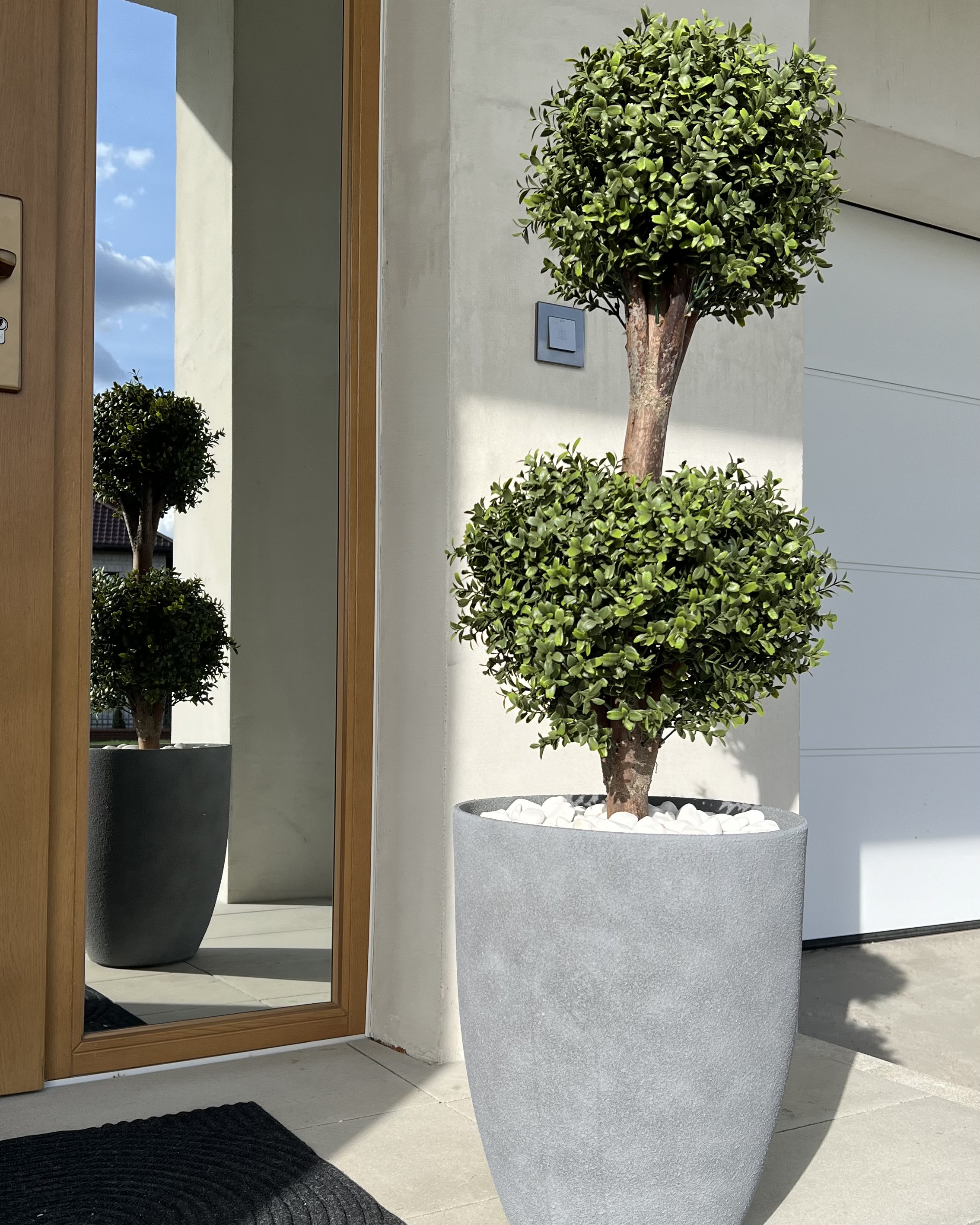 Artificial Potted Plant 92 cm BUXUS BALL TREE_923021