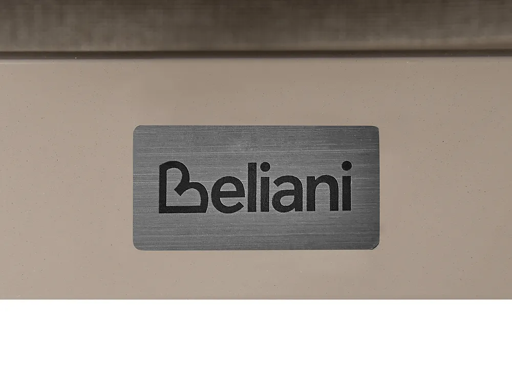 Divano da giardino 2 posti FIVIZZANO Legno d'acacia Beige_1159454