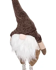 Set of 3 Christmas Decorations KOSKENKORVA 70/58-80/80-104 cm Gnome Brown_1174193