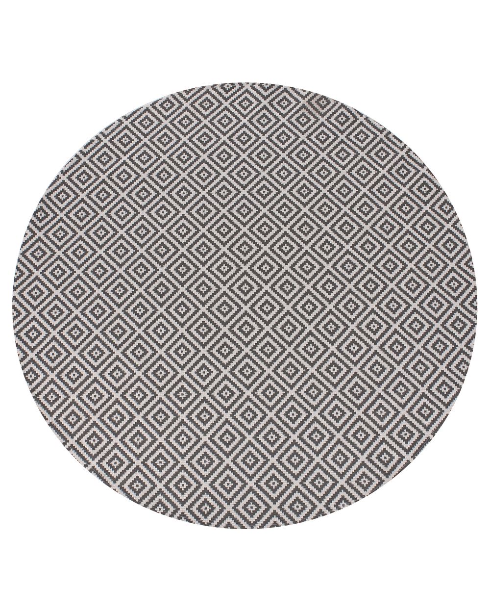 Tapete de exterior THRISSUR Cinzento ø 120 cm