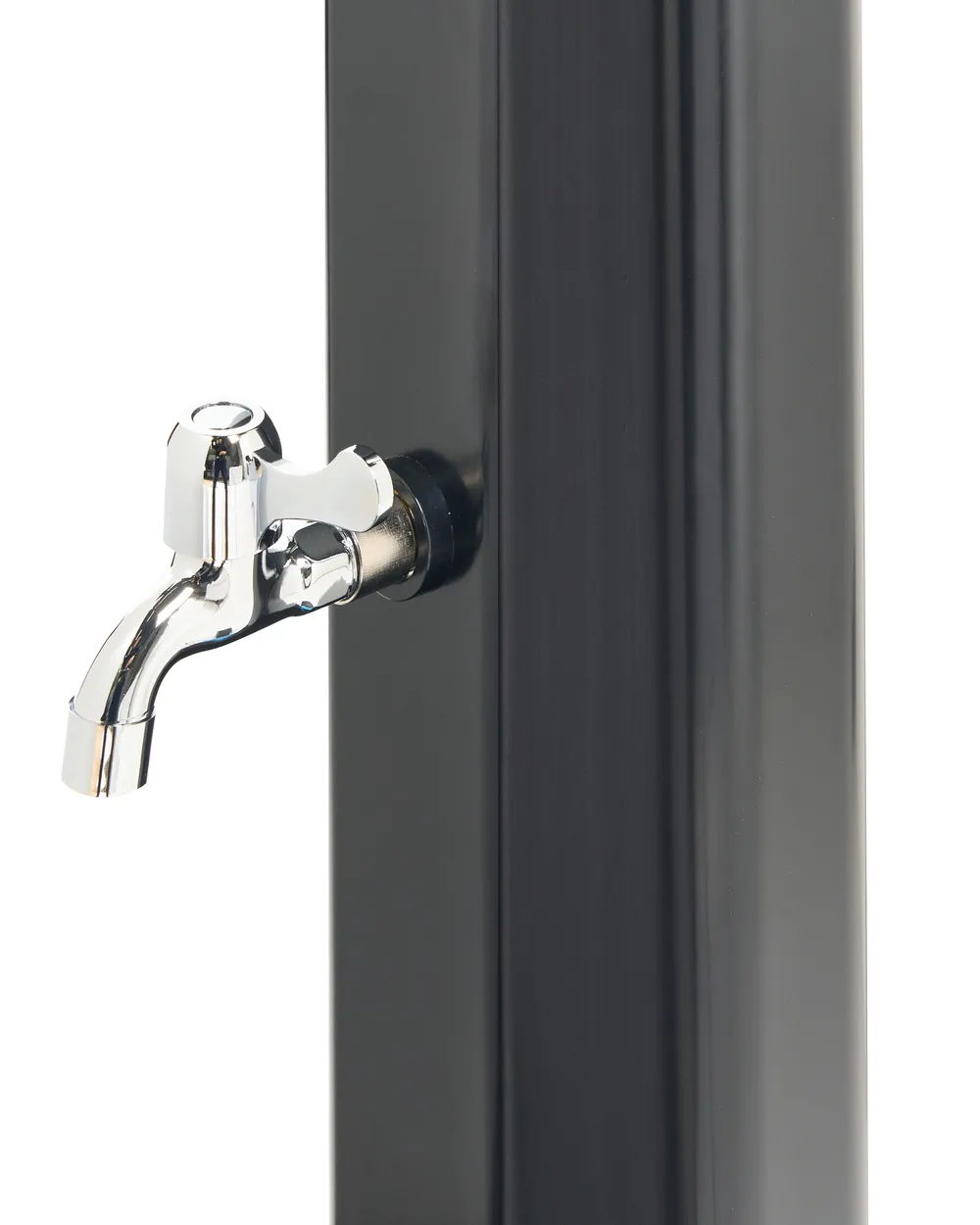 Freestanding Outdoor Solar Shower MARACAIBO Black_973926