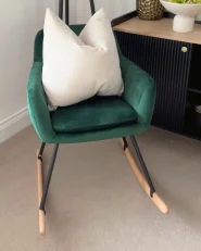 Rocking Chair LIARUM Velvet Emerald Green_1172299