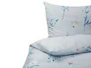 Komplet pościeli EVERGREEN 155 x 220 cm Bawełna satynowa Błękitny_815215
