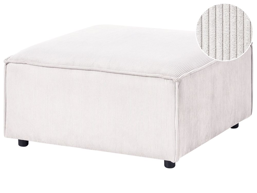 Ottoman ARDAL Corduroy Off-White