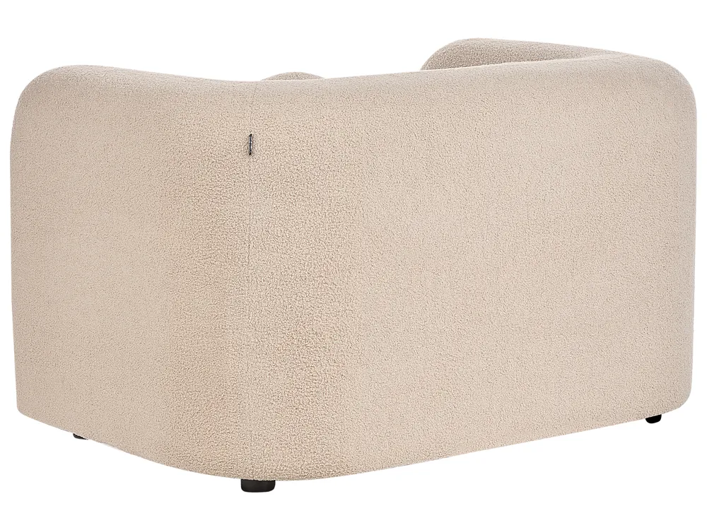 Set da salotto 4 posti LEIREN Bouclé Beige_920742