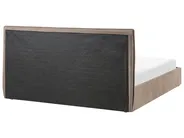 Ottoman Bed TARASCON Fabric Taupe 180 x 200 cm (EU Super King)_1020384