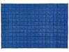 Coperta ponderata blu marino 7 kg 120 x 180 cm NEREID_891412
