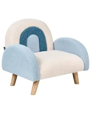 Kids Armchair Rainbow OMBO Boucle Light Blue_977428