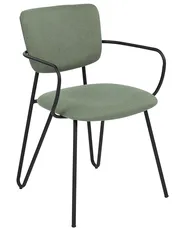 Set di 2 sedie da pranzo ELKO Verde scuro_871863