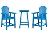 Bistro Set ADIRONDACK Blue