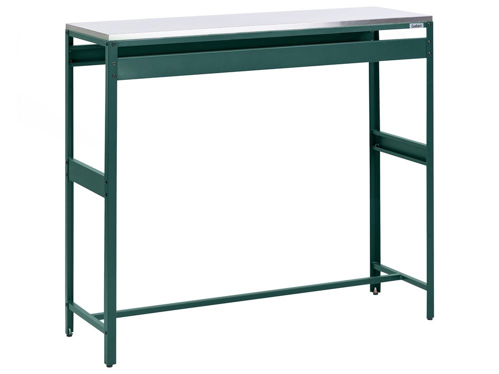 Tavolo da bar per esterni MAENZA 120 cm 40 cm Metallo Verde