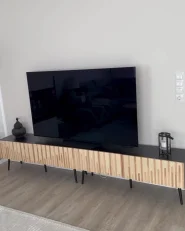 Szafka RTV DALCROSS Brązowy/ czarny_1001384