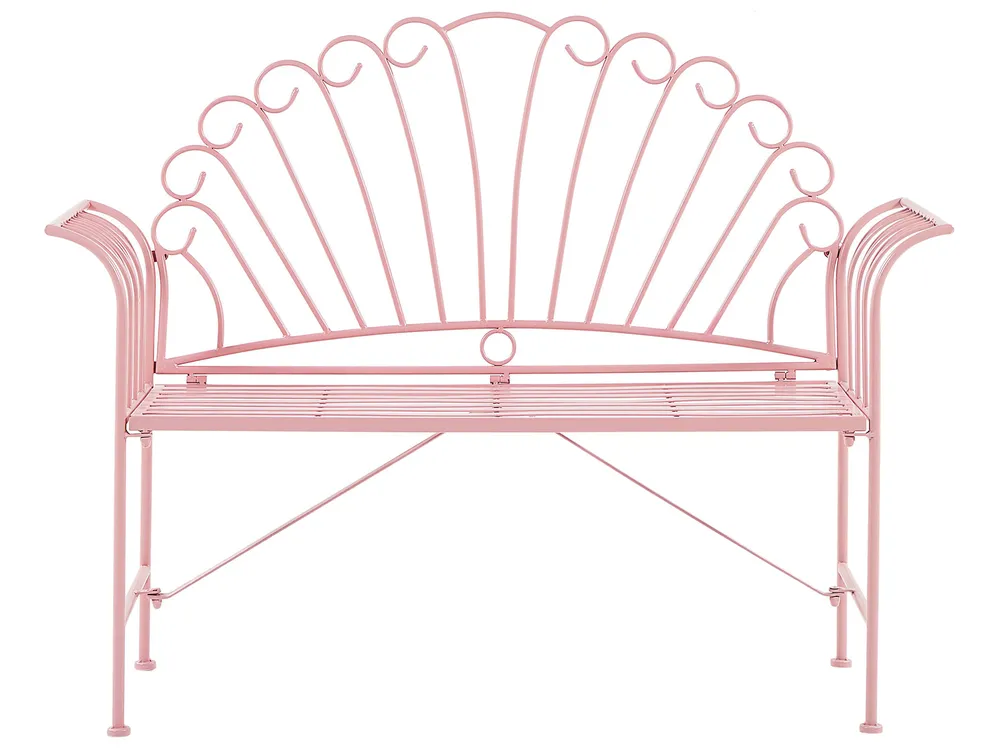 Sun-Ray Lone Star 213046 - Panchina Da Giardino In Metallo, 127 Cm, Colore Nero Con Bronzo Spazzolato