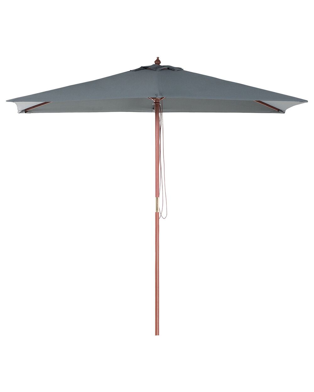 Parasol de jardin 195 cm FLAMENCO Gris foncé