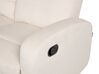 Velvet Manual Recliner Living Room Set White VERDAL_904826