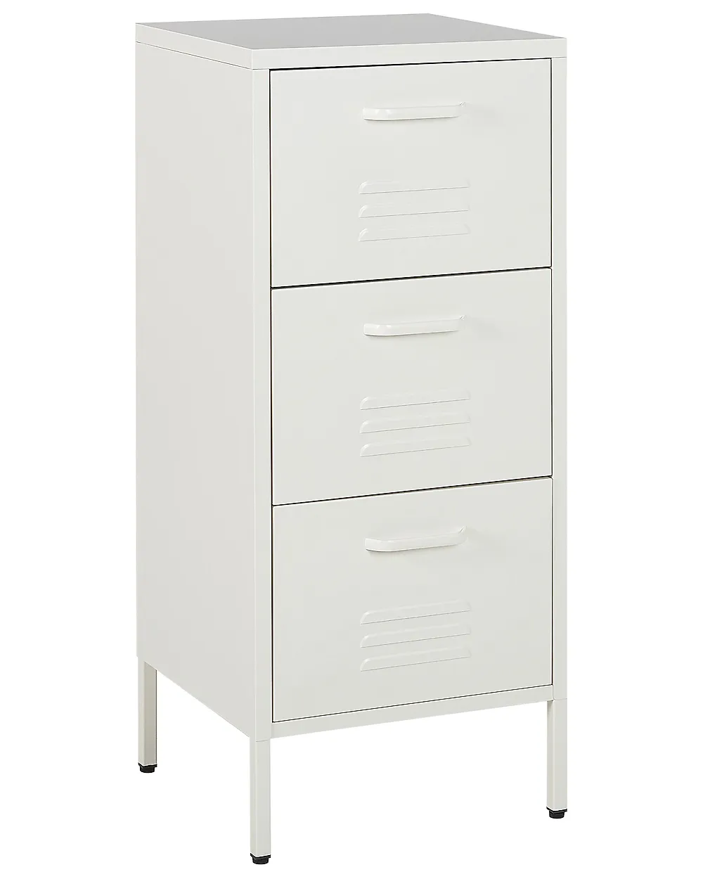 Armoire Avec Tiroirs Bayron - Blanc, Dimensions 263x48,5x200 Cm - Mélamine Haute Résistance - 3 Colis - 8