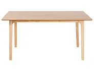 Dining Table DELMAS Light Ash Wood 160 cm 90 cm_899219