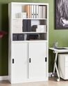 2 Door Storage Cabinet with Shelves White MUSCOVITE_929627