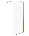 Shower Screen WASPAM 800 x 1900 mm Gold