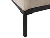 Soffa 2-sits konstlinne beige MALMOS_930889