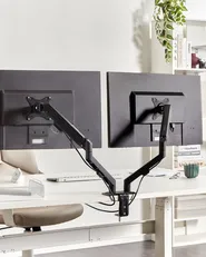 Dual Monitor Arm MARM Black_1080383