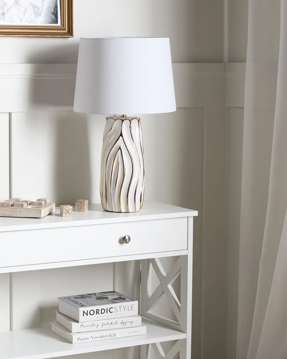 Table Lamp PATUCA Ceramic White_1032788