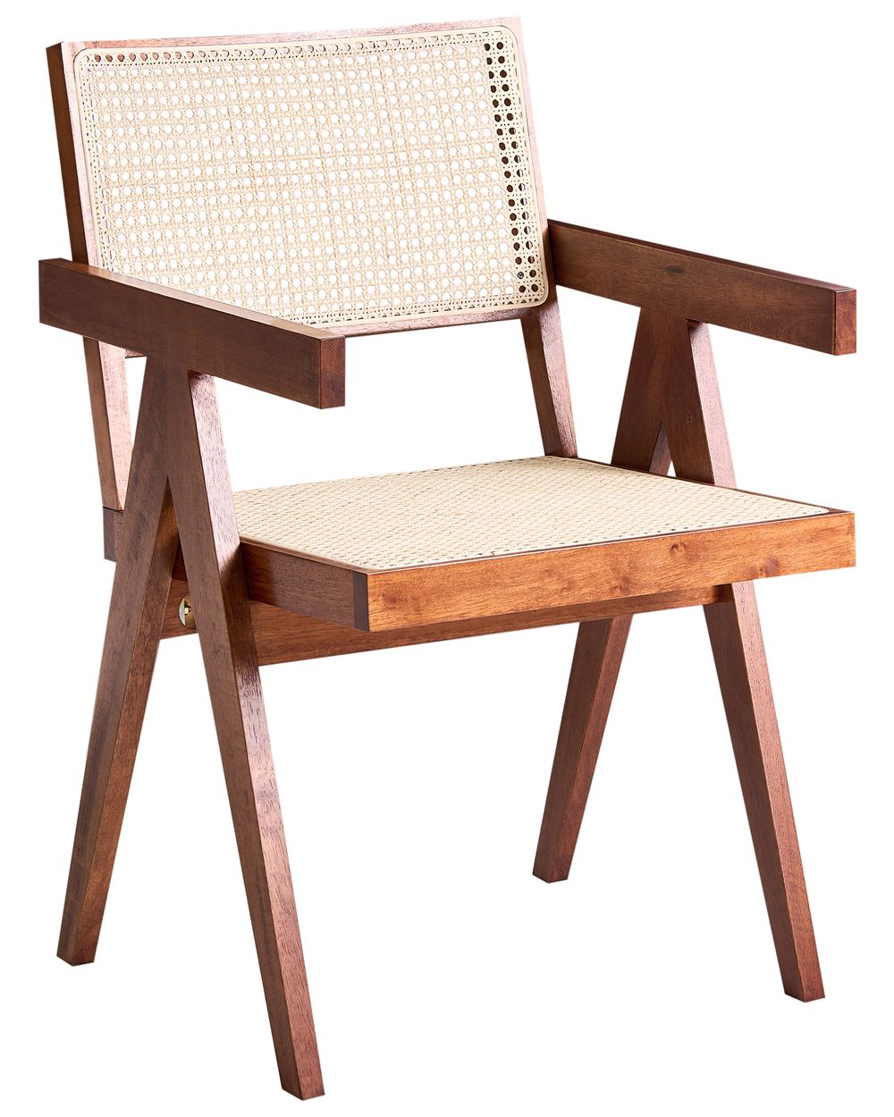 Esszimmerstuhl WESTBROOK Holz Braun