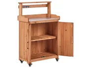 Ültetőasztal ALTOLIA 70 cm 119 cm Fenyőfa Barna_1032127