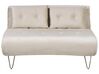 Velvet Sofa Set Beige VESTFOLD_851614