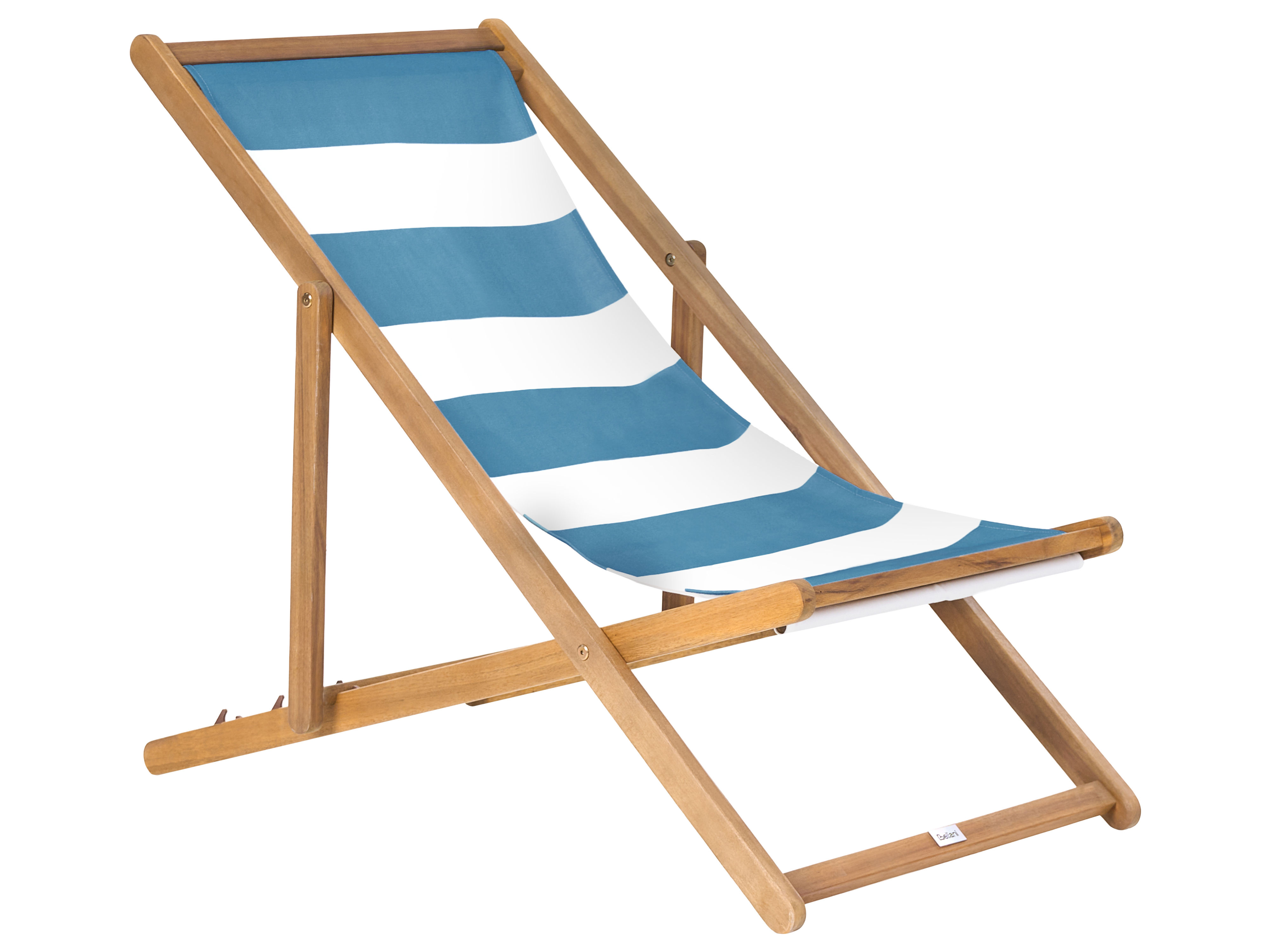 Set of 2 Sun Lounger Replacement Fabrics ANZIO/AVELLINO 113 x 44 cm Turquoise_1073751