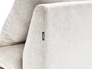 Chaise Longue VIZILLE Fabric Off-White_955844