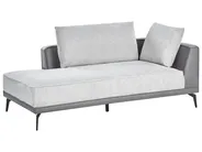 Corner Sofa 3 Seater MYKEN Fabric Light Grey Right Hand_952082