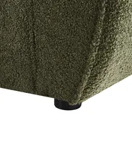 Armchair ELLEDE Boucle Dark Green_959919