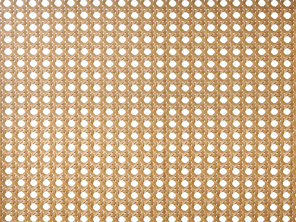 Bett mit Lattenrost Rattan BOUSSICOURT 160 x 200 cm Dunkelbraun_904466