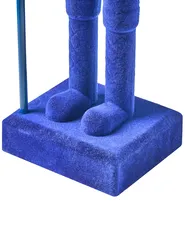 Set of 2 Figurines FLATEY 40 cm Nutcracker Blue_1009154