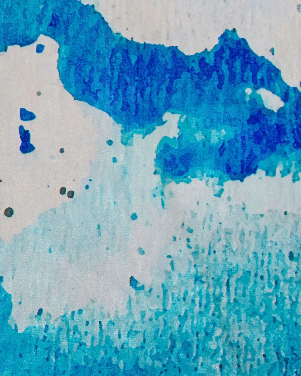 Tappeto BOZAT Blu 140 x 200 cm_755354