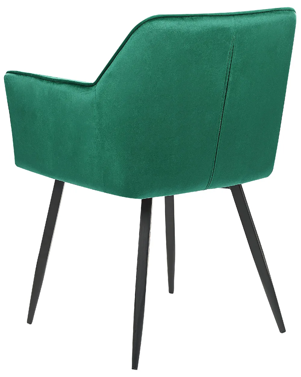 Set di 2 sedie da pranzo JASMIN Velluto Verde smeraldo_859420