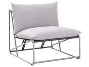 Set di divani da giardino 3 posti PICO Metallo Grigio_1012772