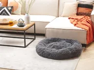 Legowisko KULU Sztuczne futro Ciemnoszary_826573
