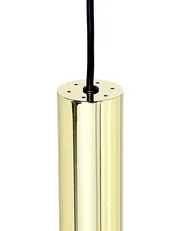 Pendant Lamp BROSNA Metal Brass_840486