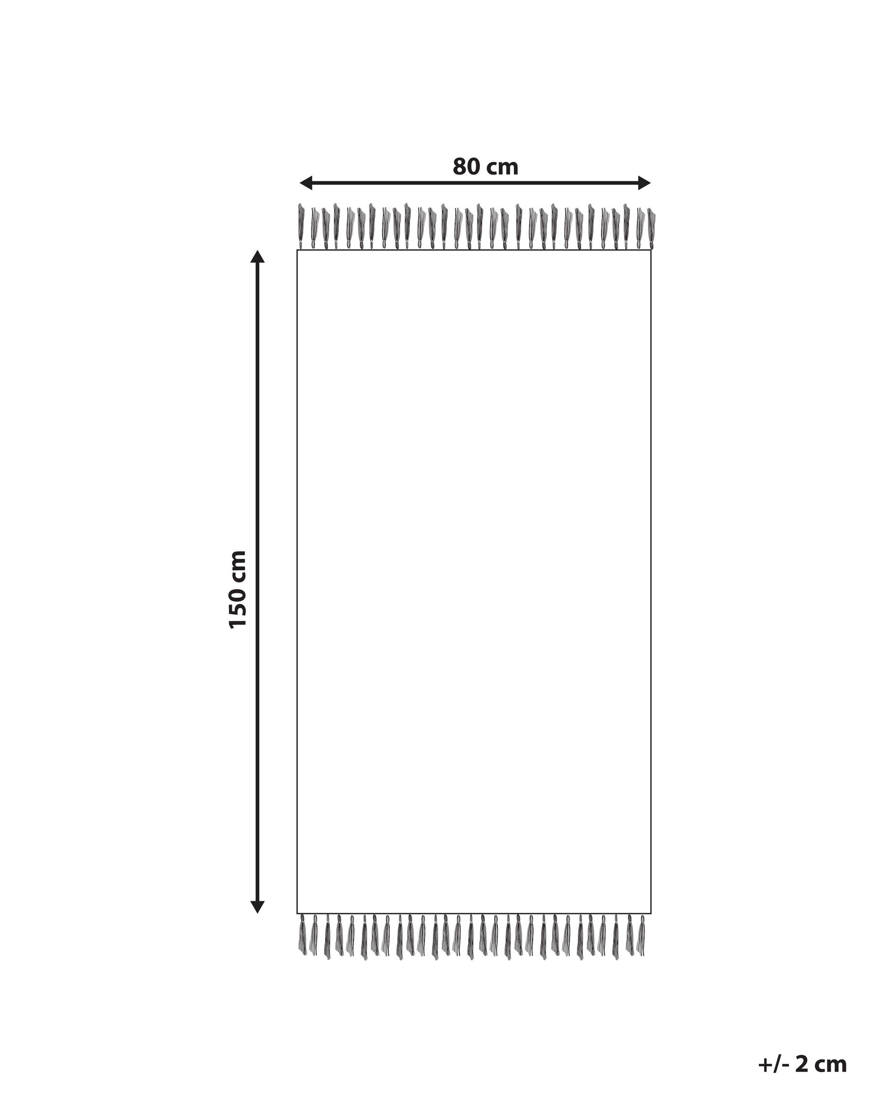 Wool Area Rug 80 x 150 cm Off-White EMIRLER_847161