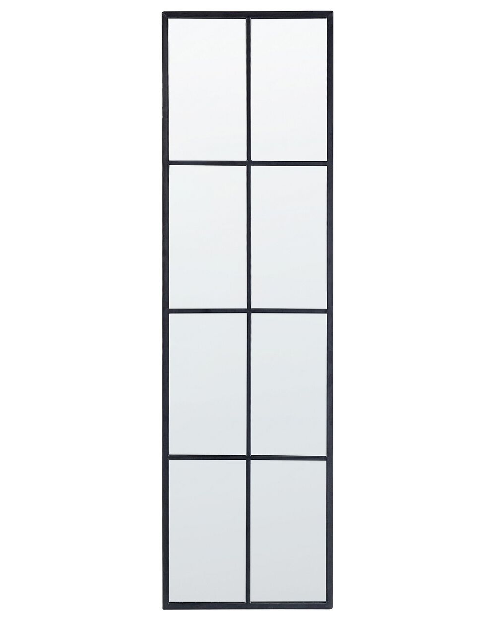 Zrcadlo CAMON 38 cm 132 cm Kov Černá