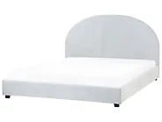 Bed Chenille VAUCLUSE 160 x 200 cm (EU King Size) Light Blue_1184060
