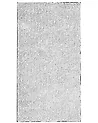 Shaggy Rug DEMRE Grey 80 x 150 cm
